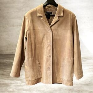 Dialogue Women’s Patch Pocket Suede Jacket